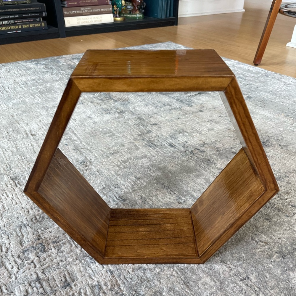 Mid century modern wall shelf